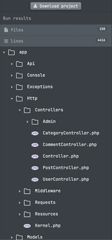 AppCubes website builder main interface